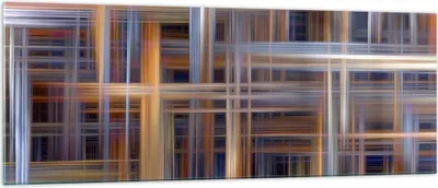 Produktbild von Bilder auf glas - Abstraktion modern - 140x50cm - Glasbilder - Wandbilder - Kunstdruck - zum Aufhängen bereit - Wanddekoration aus Glas - Glas Bilder - Wandbild auf Glas - Einteilig - GAB140x50-3430