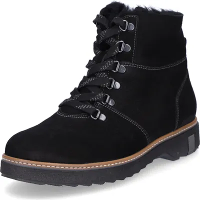 Produktbild von Waldläufer Damen Leder Schnürboot schwarz 9