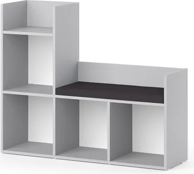 Produktbild von Vicco Kindersitzbank Luigi, 107.2 x 88.6 cm, Grau