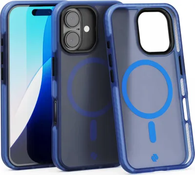 Obrázek produktu pro Magnetické pouzdro pro MagSafe SPACECASE Hybrid Fusion Mag pro iPhone 16 Modrá