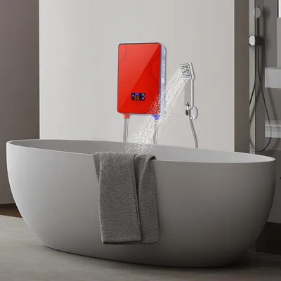 Productafbeelding van Elektrische Boiler 6500 W - compact warmwaterapparaat met LED-display en wandmontage
