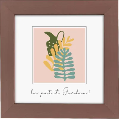 Produktbild von Goldbuch Aura, Einzelbilderrahmen, Holz, Graubraun, Tisch, Wand, 10 x 10 cm, Quadratisch