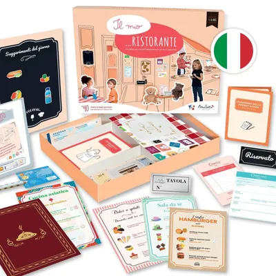Image de Jeu de rôle : restaurant - Éducatif - 40 accessoires - À partir de 5 ans