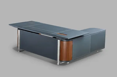 Produktbild von Moderner Esstisch aus MDF und Furnier in Naturfarben