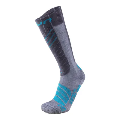 Produktbild von UYN Skisocken Comfort Fit Damen grey/turquoise 35-36