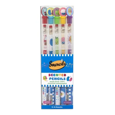 Produktbild von Scentco Smencils, 2HB, Mehrfarbig, Kunst, Hobby, Schule, 100%, 5 Stück(e)