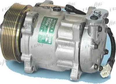 Produktbild von FRIGAIR 920.20066 7V12 Klimaanlage Klimakompressor R134a passend für PEUGEOT 206 Schrägheck (2A/C)