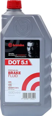 Produktbild von BREMBO Premium Brake Fluid Dot 5.1 1 Liter Dose Reifen