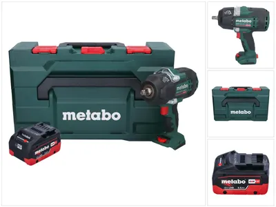 Produktbild von Metabo SSW 18 LTX 1450 BL Akku Schlagschrauber 18 V 1450 Nm Brushless + 1x Akku 5,5 Ah + metaBOX - ohne Ladegerät