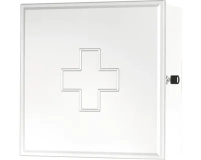 Produktbild von Medizinschrank Sieper weiß 39x39 cm
