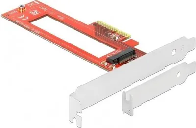 Produktbild von DeLOCK 90401, PCIe, M.3, PCI 3.0, Rot