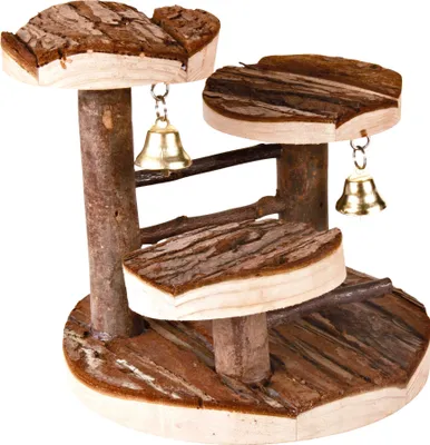 Produktbild von TRIXIE Klettergerüst, Unterstand/Plattform, Hamster, Maus, Holz, Holz, 1 Stück(e), 140 mm