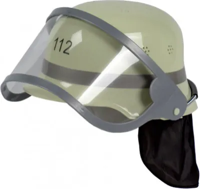 Produktbild von Kinder Feuerwehrhelm Deutscher Feuerwehr mit Visier Helm Karneval Fasching