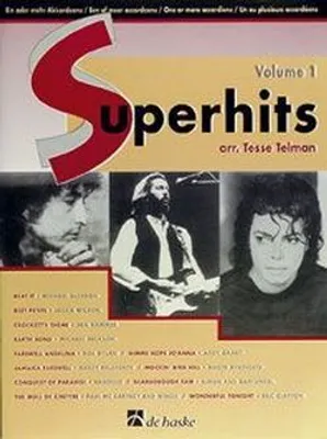 Produktbild von Superhits Band 1 für 1-2 Akkordeons Spielpartitur