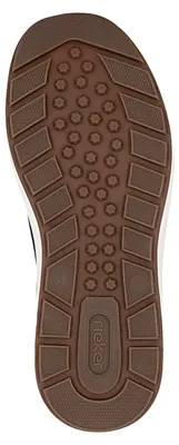 Produktbild von Rieker Herren Sneaker Schnürung und Reißverschluss 11504, Größe:43 EU, Farbe:Blau
