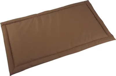Obrázok produktu pre Vodotesné psie lôžko veľkosti 100 x 60 cm – robustné, ľahko udržiavateľné, z materiálu Codura, podložka pre malé, stredné a veľké psy, pre vnútorné aj vonkajšie použitie – farba – svetlo hnedá