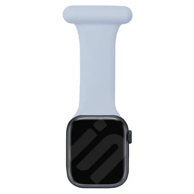 Produktbild von Strap-it Krankenschwester-Armband passend für Apple Watch Serie 1/2/3/4/5/6/7/8/9/10/11/SE - Hellblau- Größe: 38/40/41/42mm
