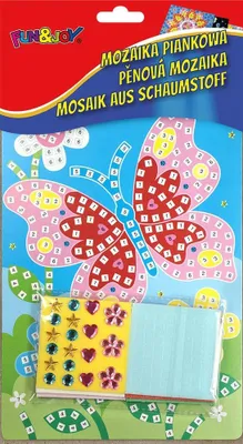 Produktbild von Schaumstoffmosaik Schmetterling Spaß&Freude