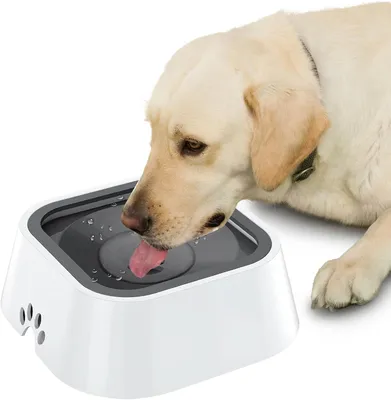 Produktbild von Hundenapf Trinknapf, auslaufsicher, 1,5 l, kein Verschütten, auslaufsicher, Hundenapf, Wassernapf für Hunde, Anti-Wapping, Anti-Wapping, Wasserspender