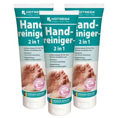 Produktbild von HOTREGA Handreiniger, Handwaschpaste, Handseife 2in1 250 ml Tube