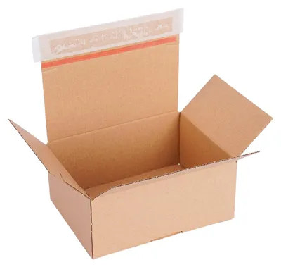 Produktbild von verpacking DHL Kleinpaket Braun 165 x 135 x 75 mm [Größe und Stückzahl wählbar] 1-wellige Automatikkartons [Warenpost wird zu DHL Kleinpaket] portooptimierte Versandgröße für kleine Waren 300 Stück