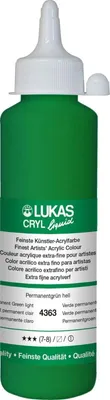 Obrázok produktu pre Lukas Cryl Liquid Akrylová farba Permanent Grenn Light 250 ml 1 ks