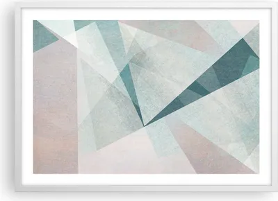 Produktbild von Gerahmtes Poster - Weißer Rahmen - Abstraktion modern - 70x50 cm - Wand Bild - Wanddeko - Wandbilder - Kunstposter - Wandposter - Bilderrahmen - Bilder - Kunstdruck - Wandbild - P2WAA70x50-3947