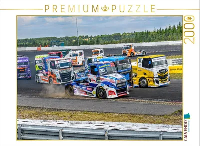 Produktbild von CALVENDO Puzzle Erbitterter Fight im Verfolgerfeld | 2000 Teile Lege-Größe 90x67cm Foto-Puzzle für glückliche Stunden