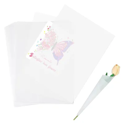 Transparentpapier A4, 50 Blatt, 110 g/m², weiß, bedruckbar