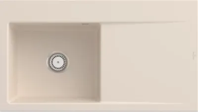 Produktbild von Villeroy & Boch Keramikspüle 335201FU, Subway Style 50 Einbauspüle - inkl.
