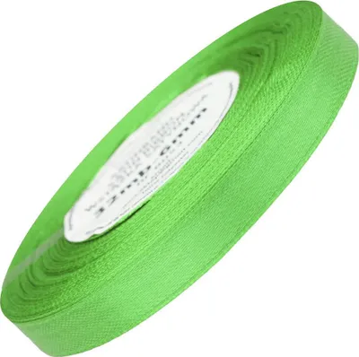 Image de Ruban de satin 12 mm - Vert satin - 32 rm