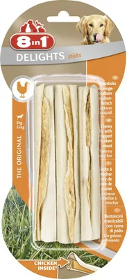 Produktbild von 8in1 Kausticks Delights Chicken