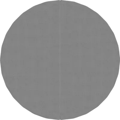 Produktbild von vidaXL Pool-Bodentuch Hellgrau Ø244 cm Polyester Geotextil