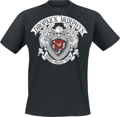 Produktbild von Dropkick Murphys T-Shirt Herren Signed and sealed in blood schwarz M