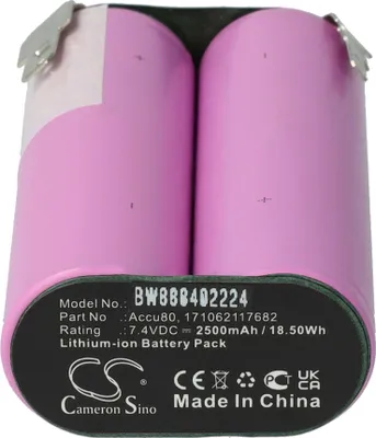 Produktbild von vhbw Akku Ersatz für Gardena 8802-00.640.00 für (2500mAh 7,4V Li-Ion)