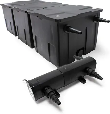 Produktbild von Teichfiltersystem 90.000 Liter mit UV-Lampe 24 W, biologischer Teichfilter