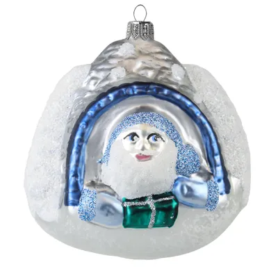 Produktbild von Glasschmuck Eskimo im Iglu