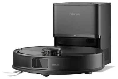 Produktbild von Roborock Q10 VF+, Beutellos, Schwarz, Staubbeutel, 0,5 l, Ladend, 65 dB