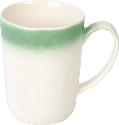 Produktbild von Lambert Piana Becher Porzellan, weiß/salbei Farbverlauf 21721 SP25