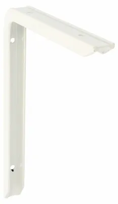 Produktbild von AMIG Regalbodentrager - Aluminium - weis - H150 x B100 mm