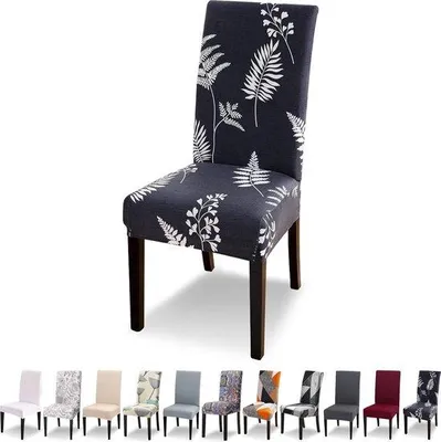 Produktbild von Famanu Stuhlhussen Set von 4 - Modernes Design, Waschbar, Universell