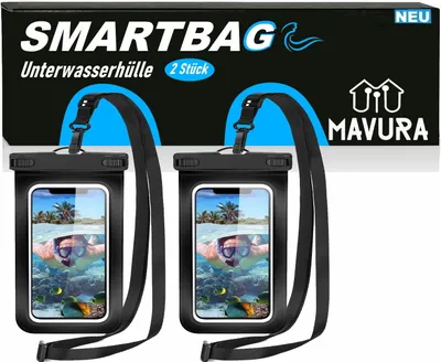 Produktbild von SMARTBAG Vodotesný ochranný kryt mobilného telefónu podvodné puzdro na mobilný telefón