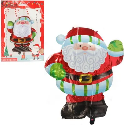 Zdjęcie produktu dla Figurka Dmuchana Mikołaj 60 Cm - Świąteczna Ozdoba