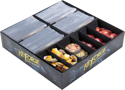 Produktbild von Organizer für Keyforge Massenmutation Starter Set – Brettspielbox Einsatz