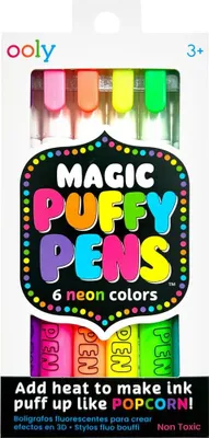 Immagine prodotto di Penne al neon Ooly - Set di penne magiche 3D per bambini