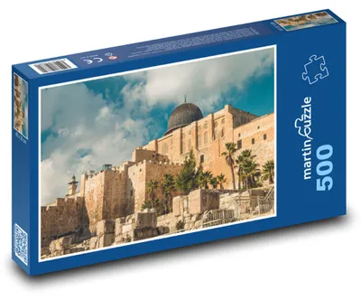Obrázek produktu pro Puzzle 500 Jeruzalém, historické město - martinpuzzle
