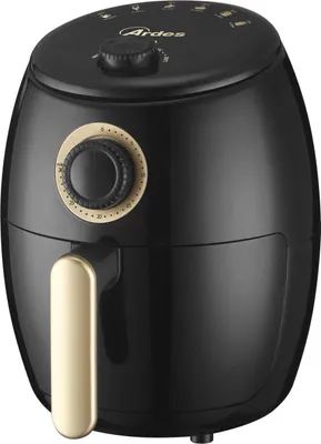 Immagine prodotto di Ardes Eldorada Mini Singolo Friggitrice Aria Calda 2 L Indipendente 1000 W Nero Venduto come Grado A 8004032113181
