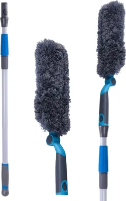 Produktbild von My Green Deal - Professioneller Staubwedel Ausziehbar - Staubbesen mit Teleskopstiel - Hochwertige Qualität - Ausziehbarer Stiel - Staubwischer -
