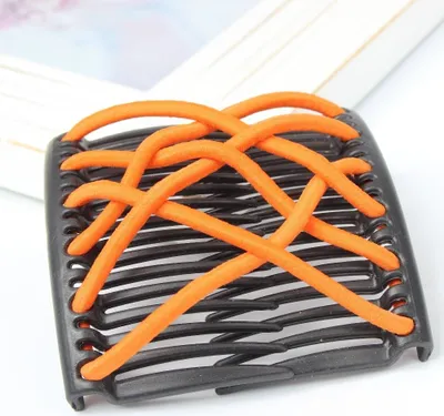 Produktbild von Trend African Hairclip Haarklammer Haarspange Hair Clips Haarkamm Orange