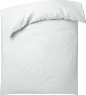 Produktbild von Zoeppritz Leinen-Bettdeckenbezug Stay Farbe white Größe 155x220